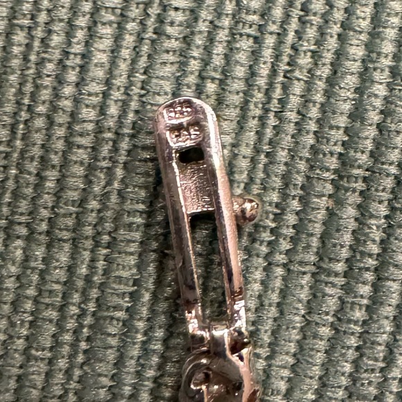 925 Sterling Silver and Opal Bracelet - Picture 4 of 6